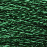 DMC #3818 Broccoli official colour swatch