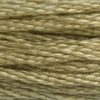 DMC #372 Cardamom Green official colour swatch