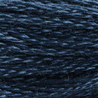 DMC #3750 Dark Petrol Blue official colour swatch