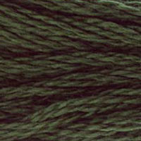 DMC #935 Undergrowth official colour swatch