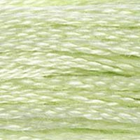 DMC #772 Celery official colour swatch