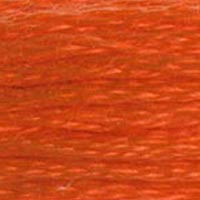 DMC #608 Poppy official colour swatch