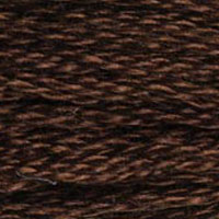 DMC #938 Clove official colour swatch