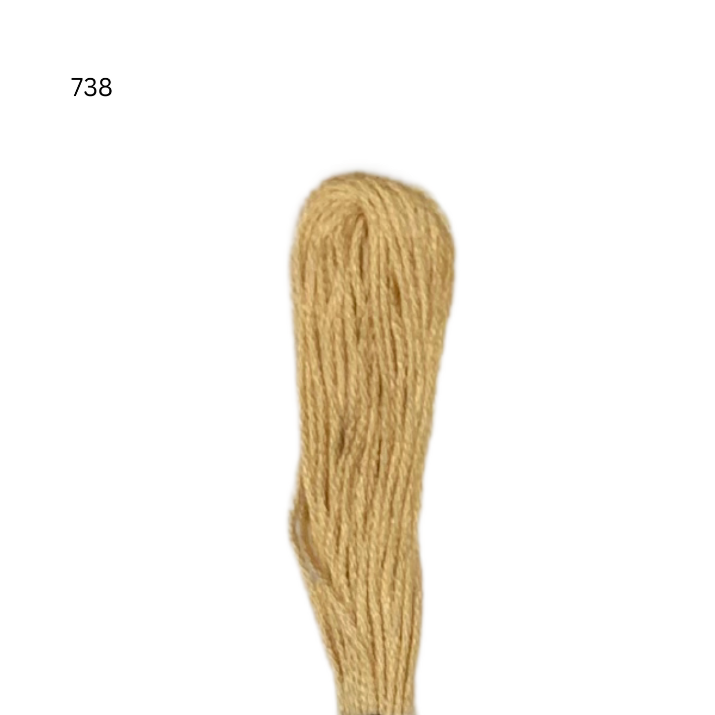 CXC #738 - Very Light Tan - 6-Strand Cotton Floss