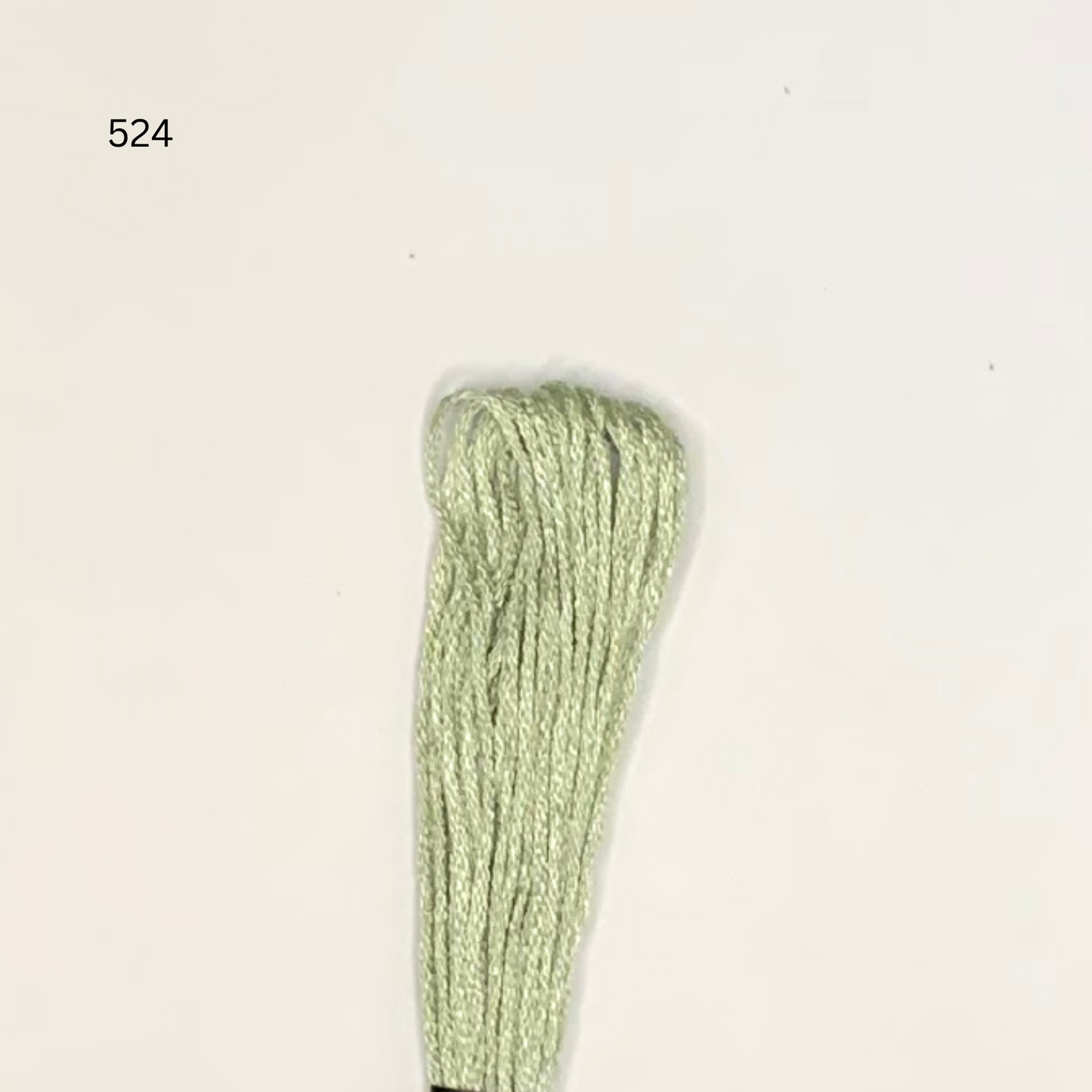 CXC #524 - Vert fougère très clair - Fil de coton 6 brins