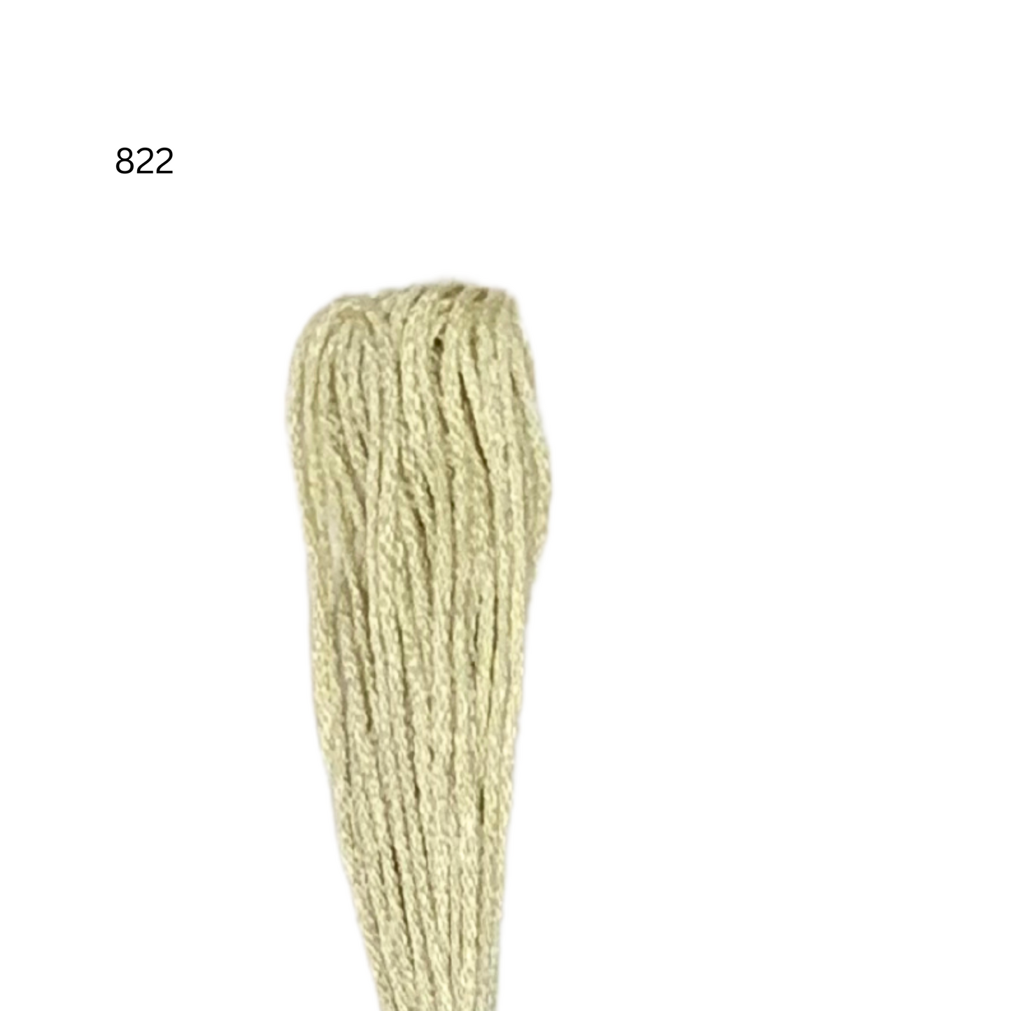 CXC #822 - Beige clair gris - Coton 6 brins gris