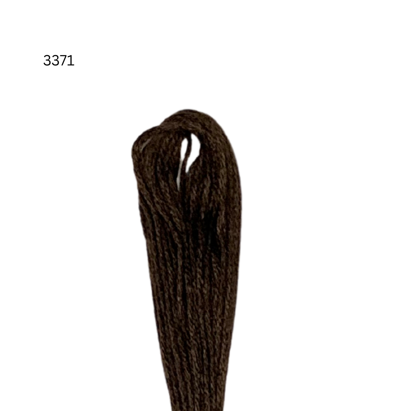 CXC #3371 - Black Brown - 6-Strand Cotton Floss
