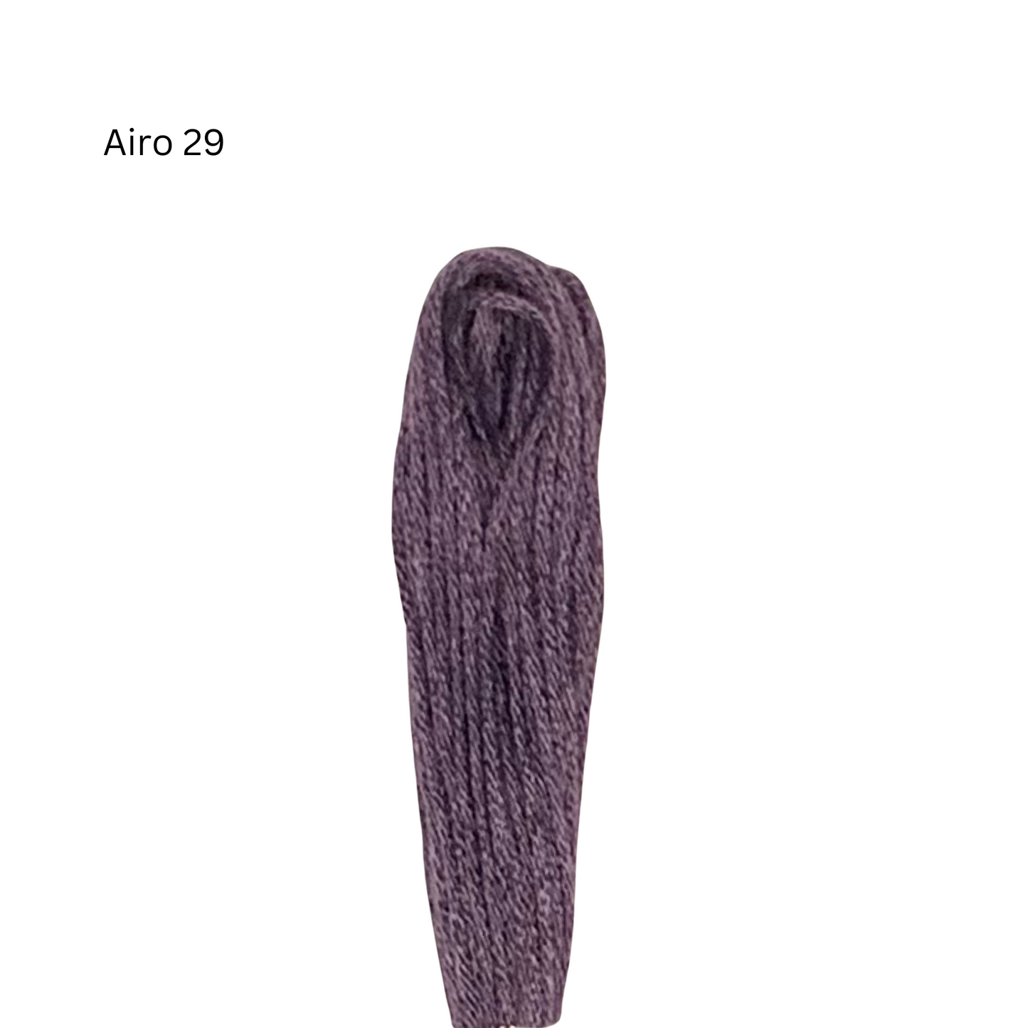 Airo #029 - Aubergine - Fil de coton à 6 brins