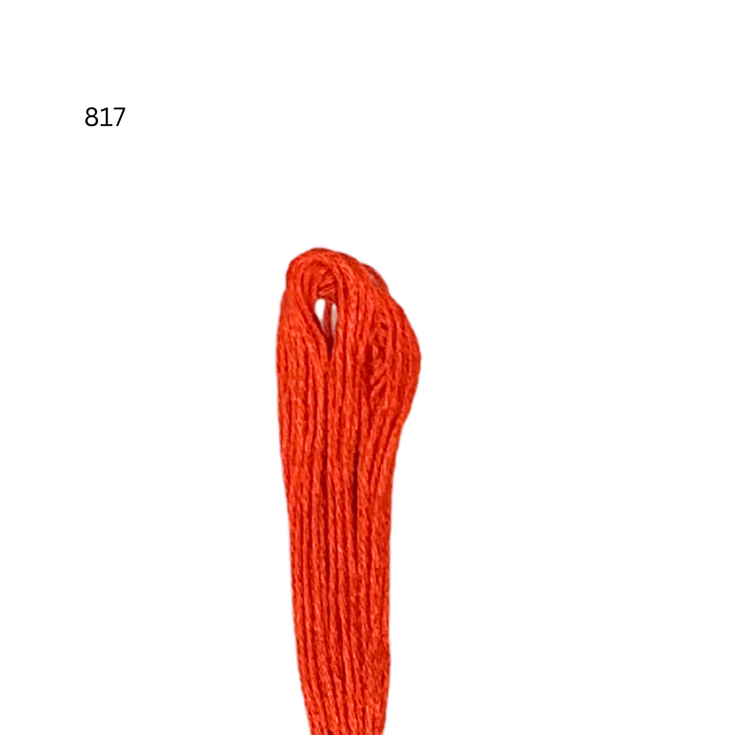 CXC #817 - Very Dark Coral Red - 6-Strand Cotton Floss