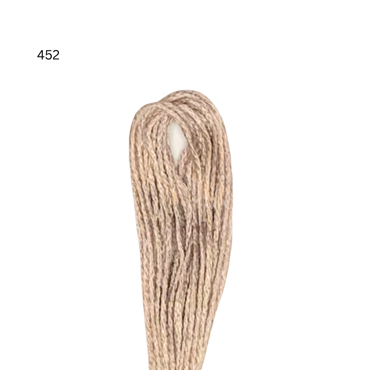 CXC #452 - Gris coquille moyen - Fil de coton à 6 brins