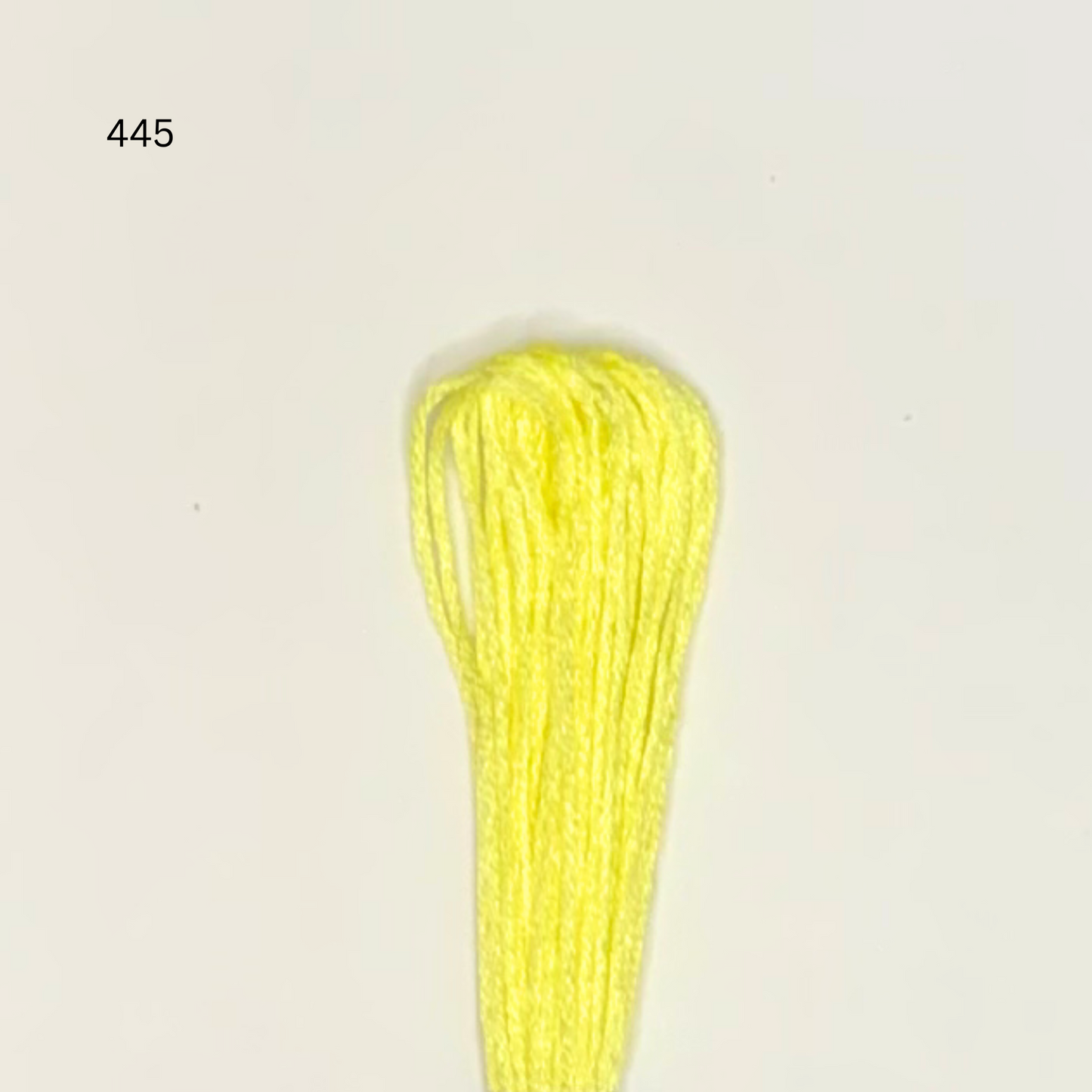 CXC #445 - Light Lemon - 6-Strand Cotton Floss