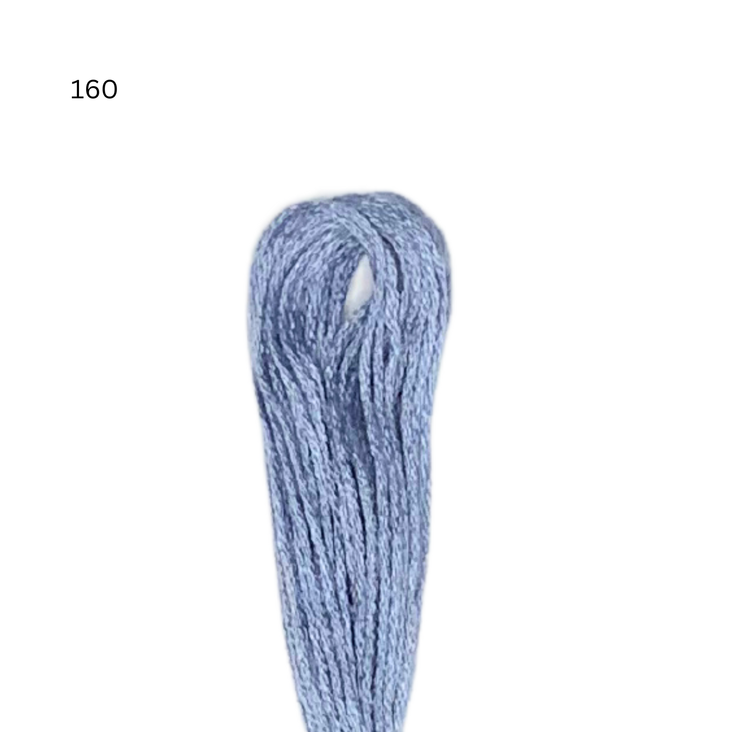 CXC #160 - Gris Bleu Moyen - Fil de coton 6 brins