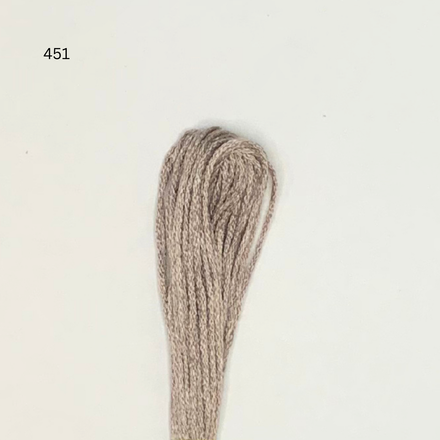 CXC #451 - Gris coquille foncé - Fil de coton à 6 brins