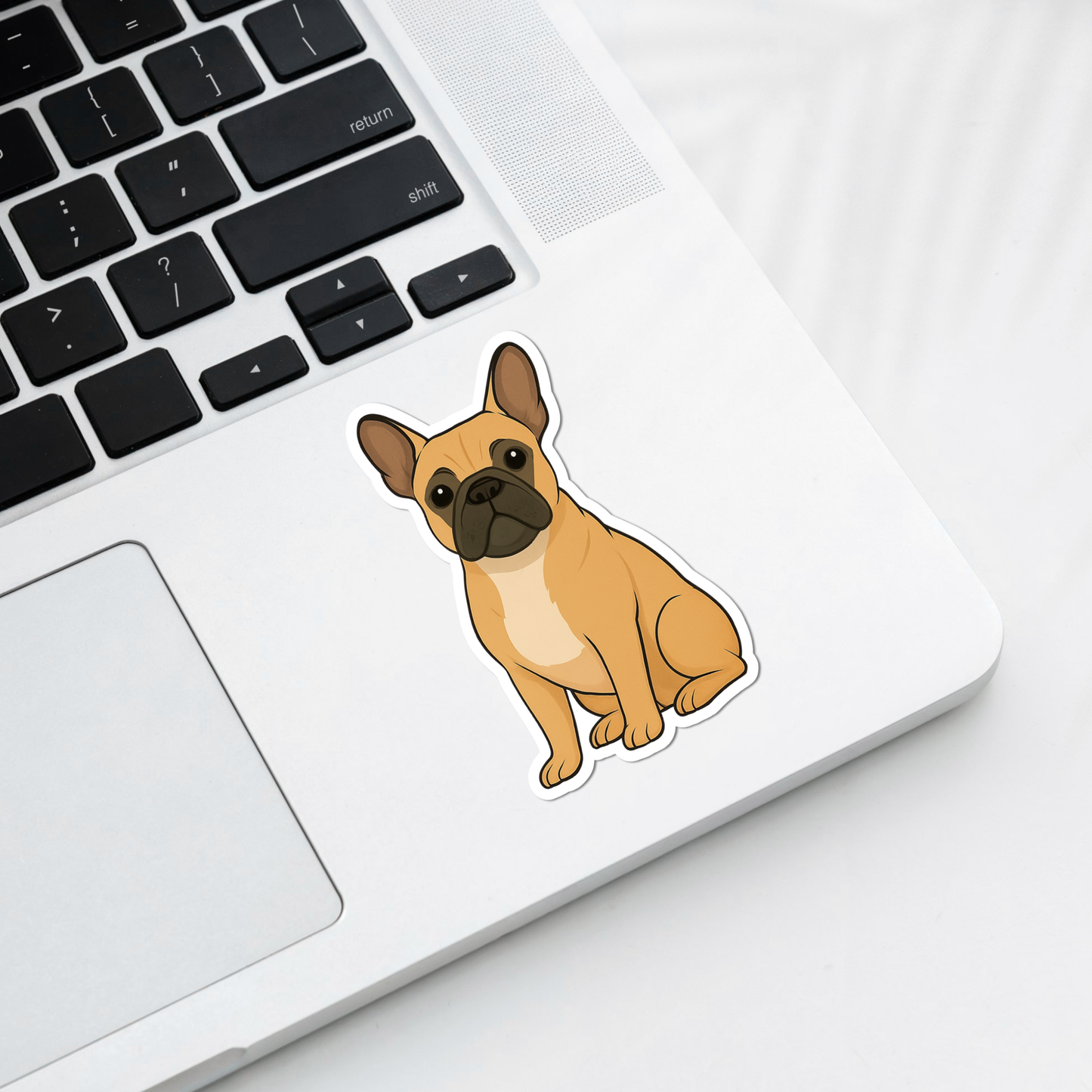 Custom French Bulldog Dog Magnet - Fawn | Personalized with Pet Name