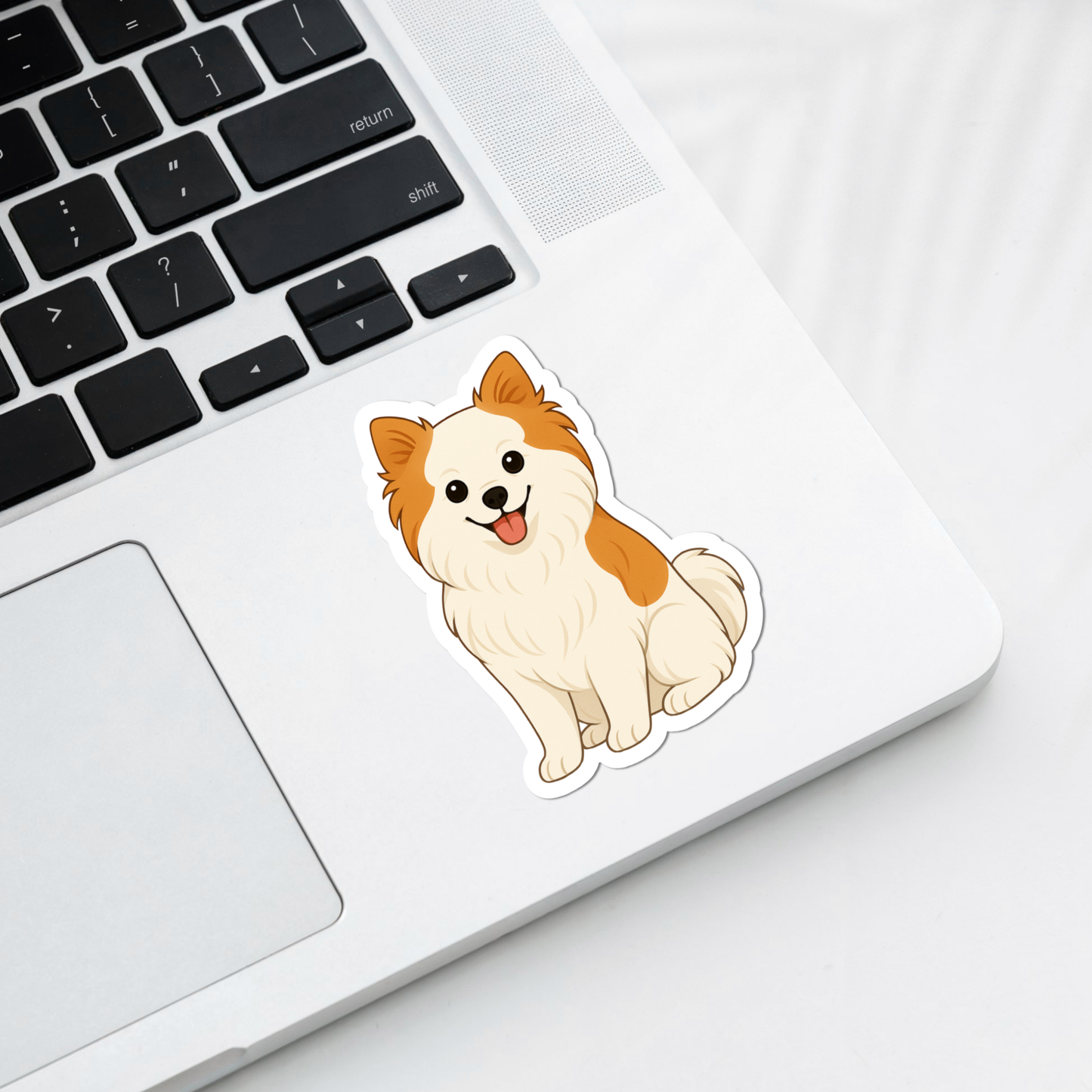 Custom Pomeranian Dog Magnet - Parti | Personalized with Pet Name