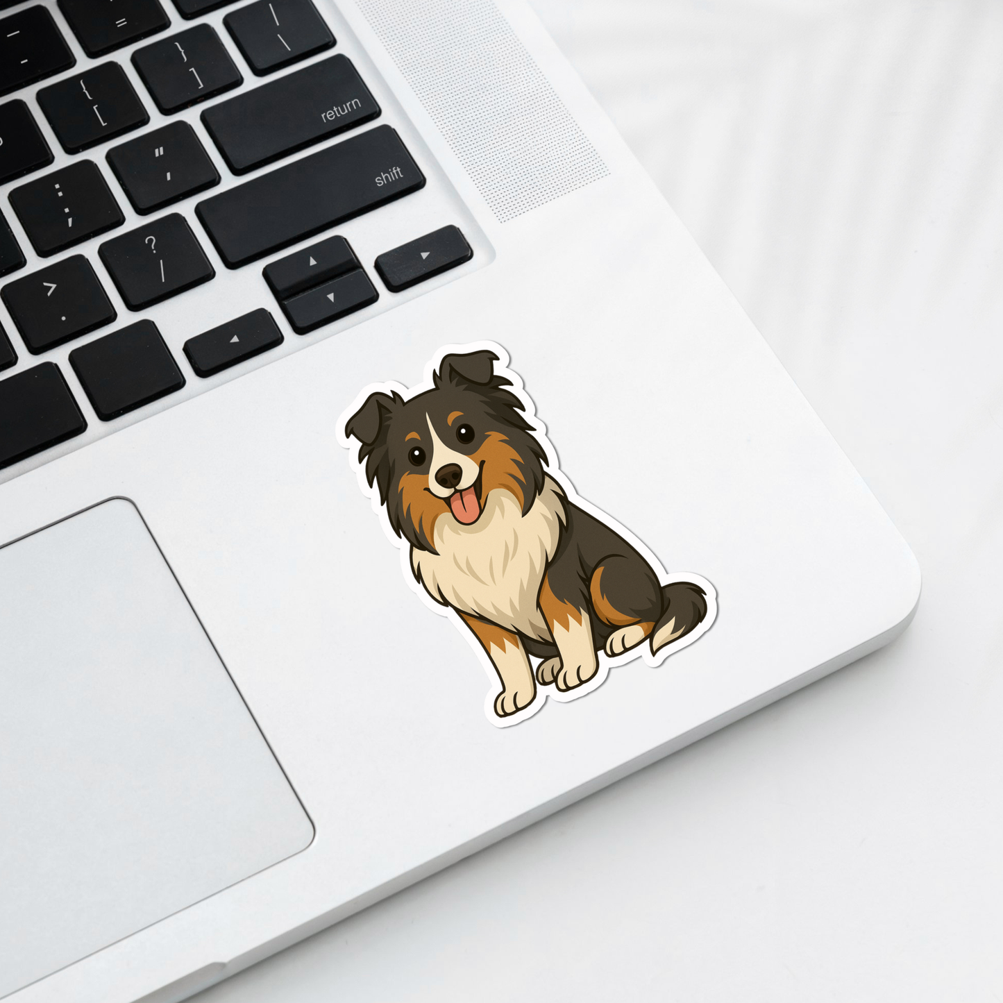 Custom Shelties Dog Magnet -Tri-colored | Personalized with Pet Name
