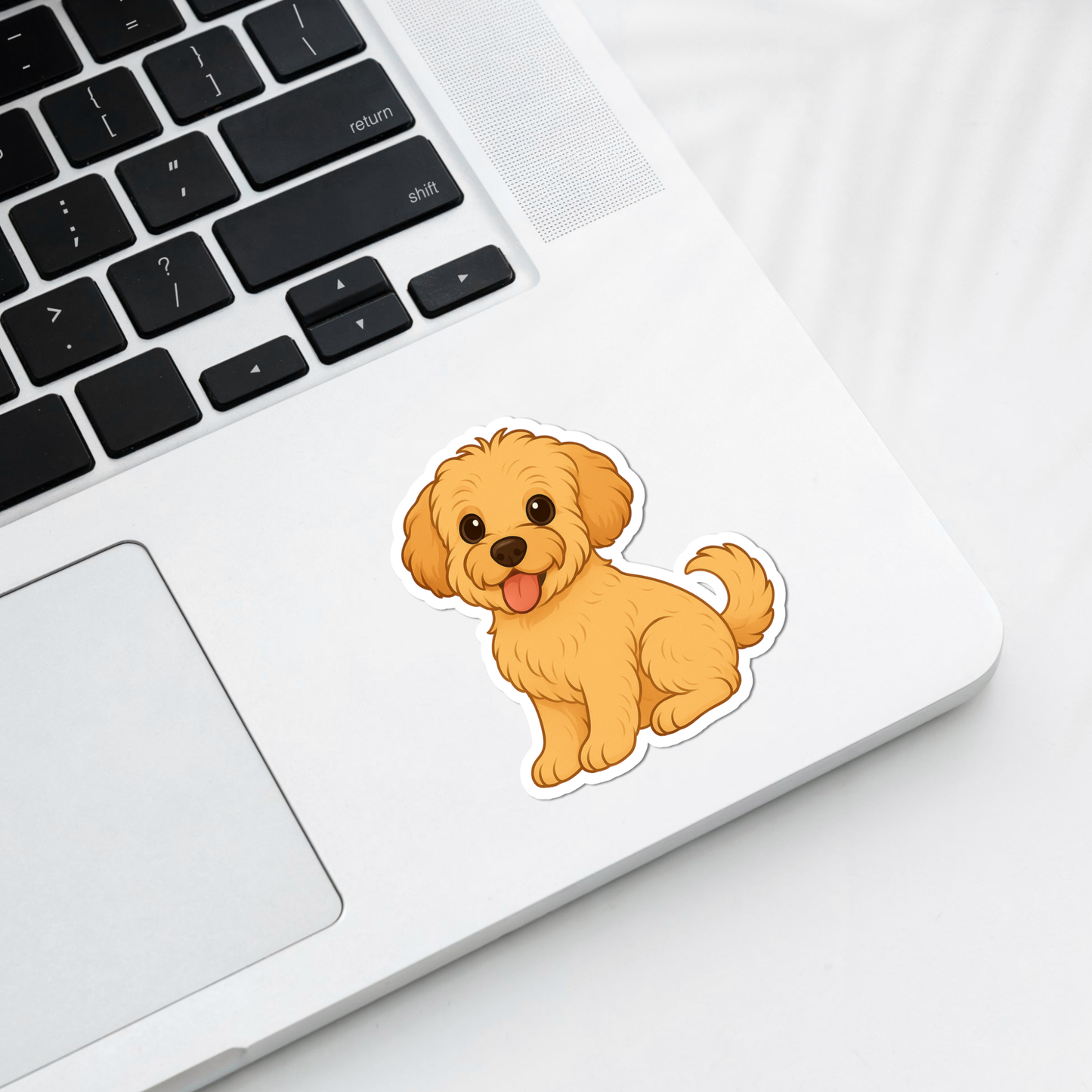 Custom Yorkiepoo Dog Magnet - Apricot | Personalized with Pet Name