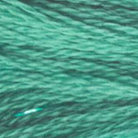 DMC #958 Green Valley official colour swatch