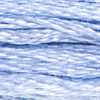 DMC #341 Hydrangea Blue official colour swatch