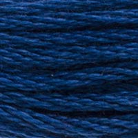 DMC #803 Inky Blue official colour swatch