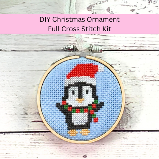 Penguin Craft Kit (3 inch hoop)
