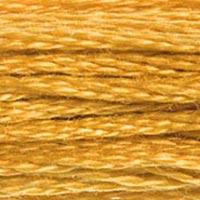 DMC #783 Old Gold official colour swatch