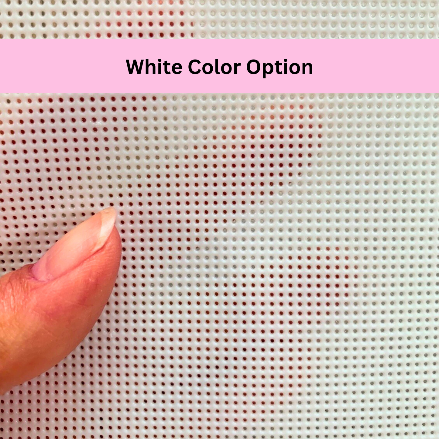 Toile plastique 14 fils pour point de croix et broderie