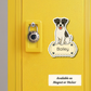 Custom Jack Russell Terrier Dog Sticker - White and Black | Personalized with Name