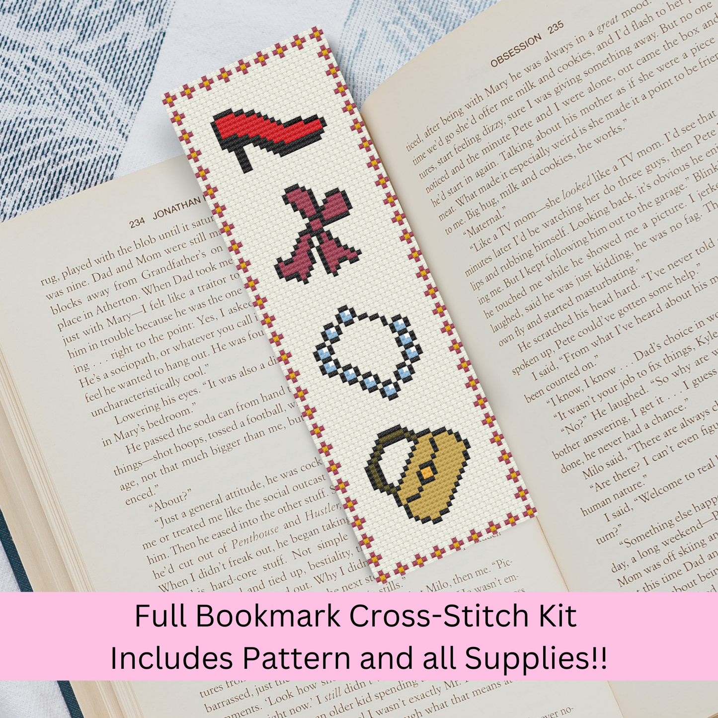 Kit de marque-pages d'accessoires de mode – Couture pour débutants