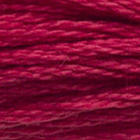DMC #3831 Wild Strawberry official colour swatch