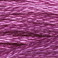 DMC #3607 Hibiscus official colour swatch