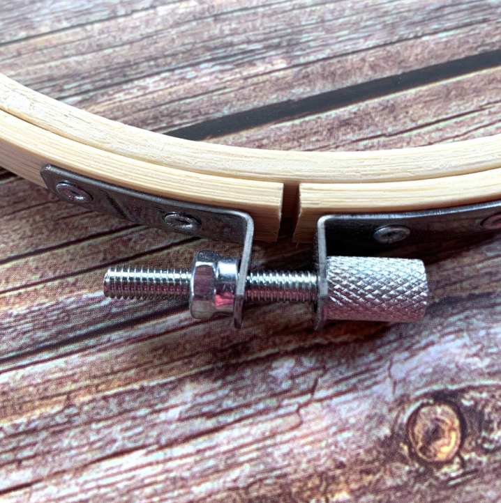 Cerceaux à broder en bambou de 7,6 à 25,4 cm | Cerceaux pour point de croix, broderie et aiguille à poinçonner