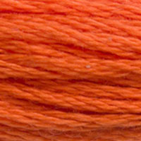 DMC #946 Fire official colour swatch