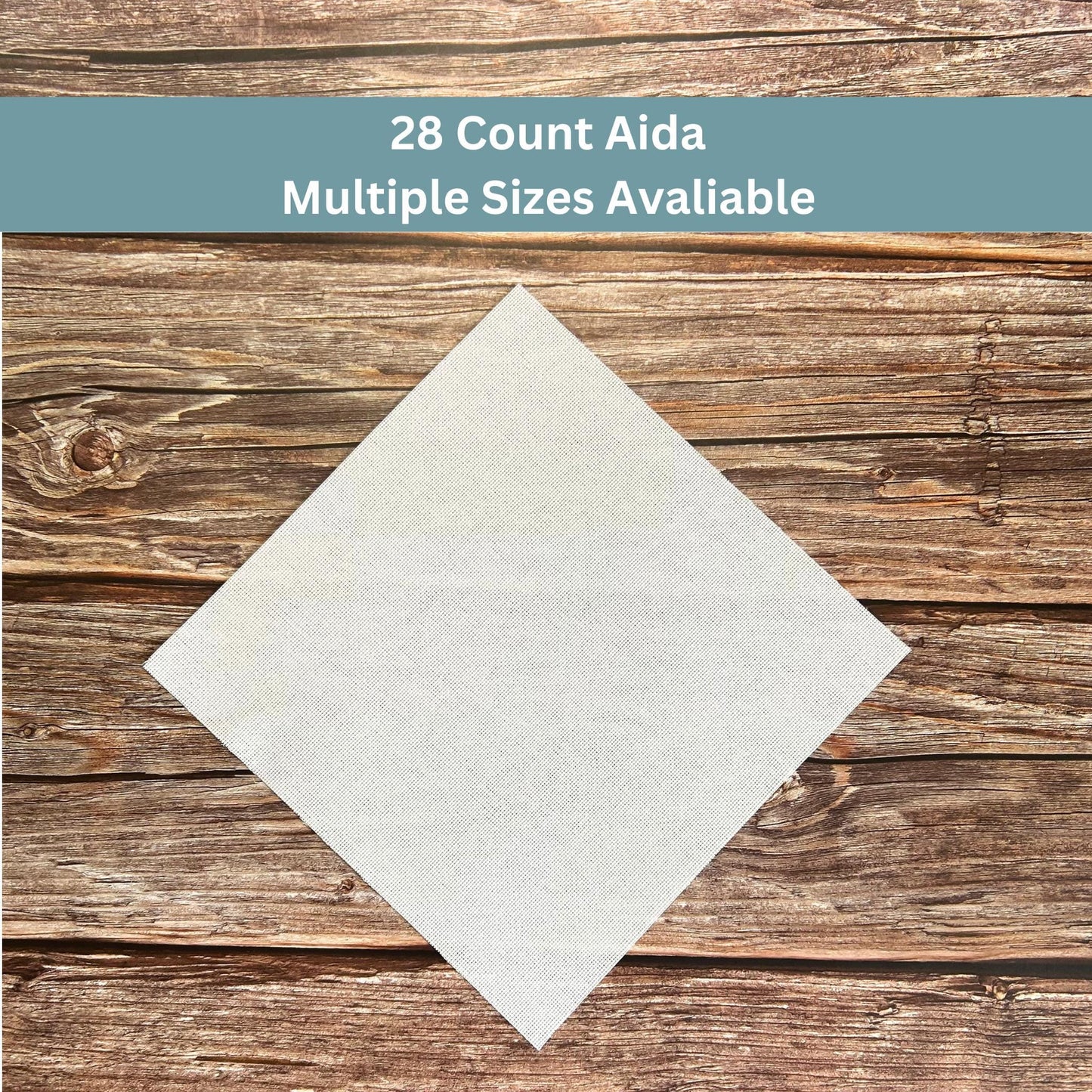 28 Count Aida cross stitch fabric