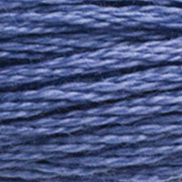 DMC #3807 Tanzanite official colour swatch