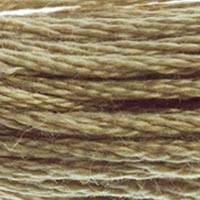 DMC #612 Jute official colour swatch