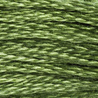 DMC #3347 Asparagus official colour swatch