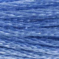 DMC #809 Soft Blue official colour swatch