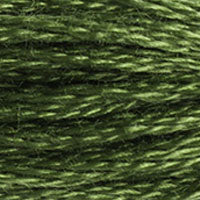 DMC #3346 Artichoke official colour swatch