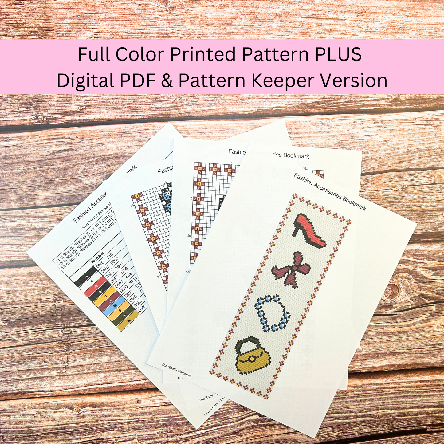 Kit de marque-pages d'accessoires de mode – Couture pour débutants