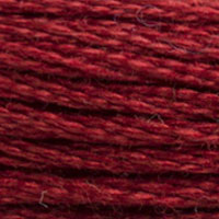 DMC #3777 Red Leather official colour swatch