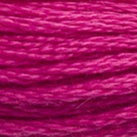 DMC #3804 Bengal Rose official colour swatch