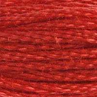 DMC #347 Egyptian Red official colour swatch