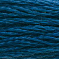 DMC #3842 Prussian Blue official colour swatch