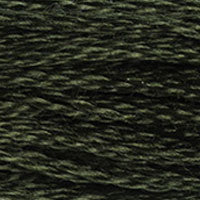 DMC #934 Seaweed official colour swatch