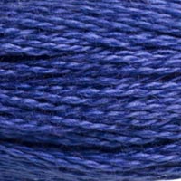 DMC #158 Ultramarine Blue official colour swatch