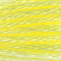 DMC #445 Buttered Popcorn official colour swatch