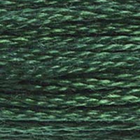 DMC #319 Shaded Green official colour swatch