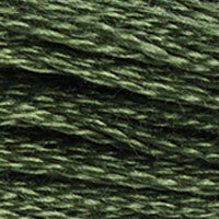 DMC #3362 Conifer official colour swatch
