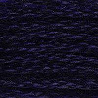 DMC #939 Elderberry Blue official colour swatch